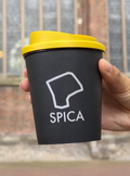 Spica koffiebeker van 100% gerecycled plastic gepersonaliseerd