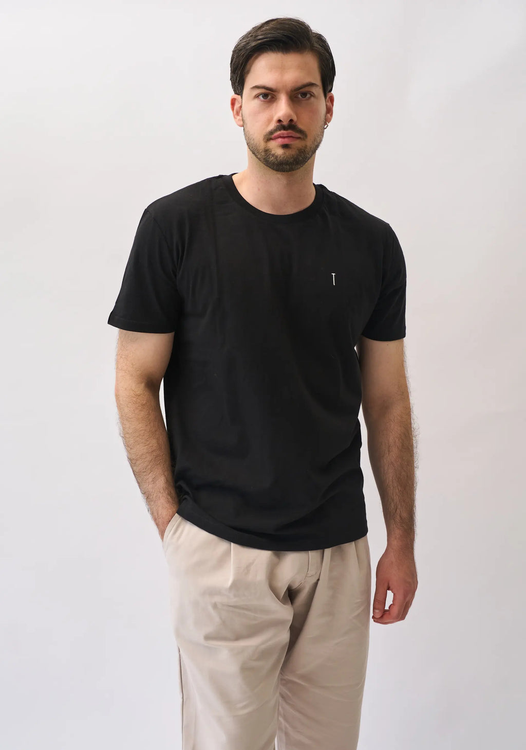 Basic shirt Spijker van 100% organisch katoen
