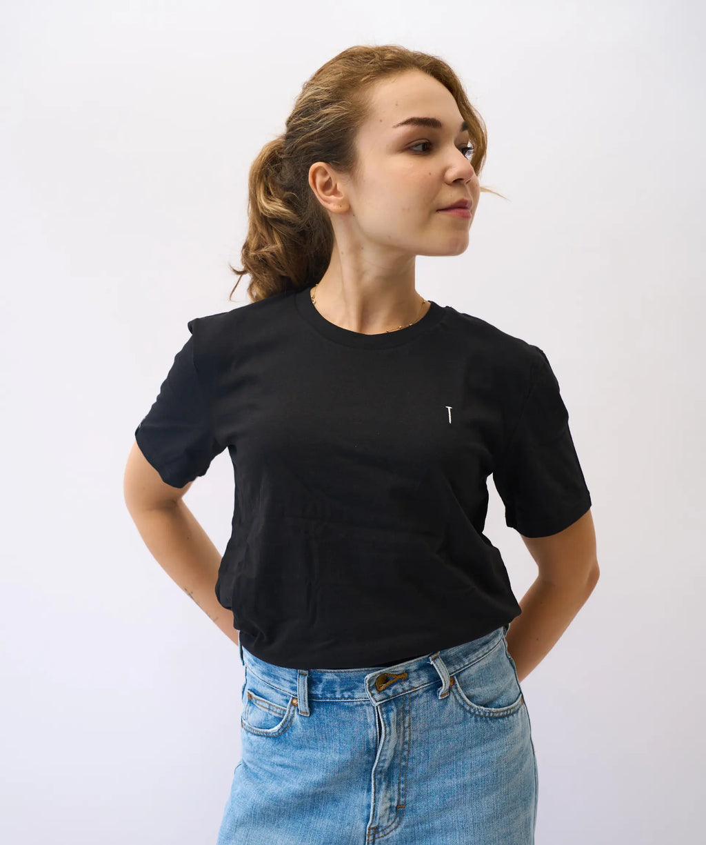 Basic shirt Spijker van 100% organisch katoen